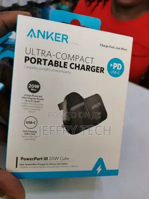 Anker Powerport III 20W Cube Ultra-Compact Portable Charger