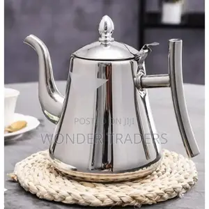 *Stainless Steel Tea Pot With Infuser Filter 2litre