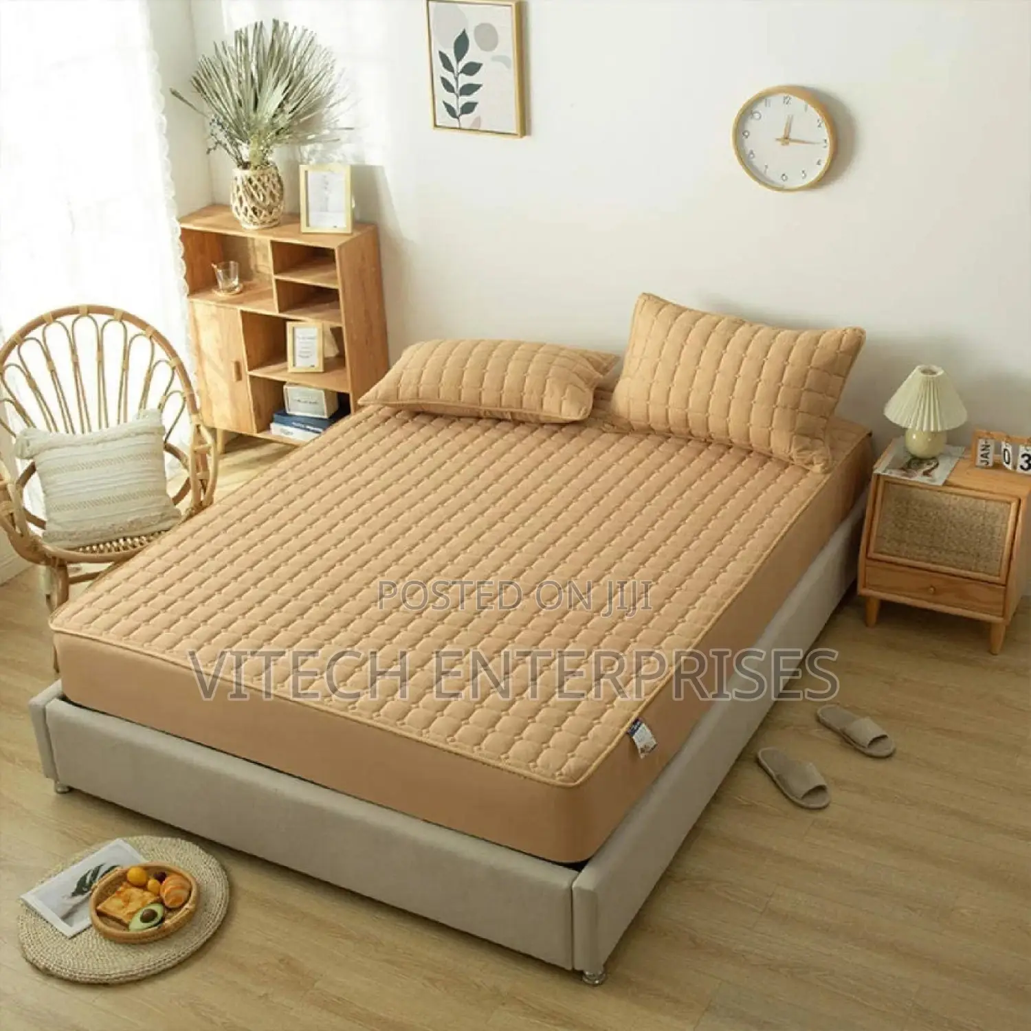 Waterproof Quilted Mattress Protector 3*6