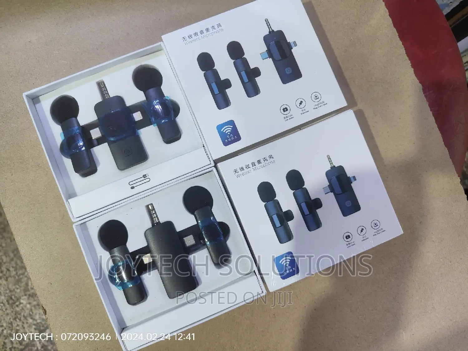 Wireless Microphone. For iPhone, Camera, Type C , Android.