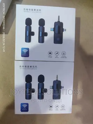Camera Wireless Lapel Microphone. Android, Type C, iPhone