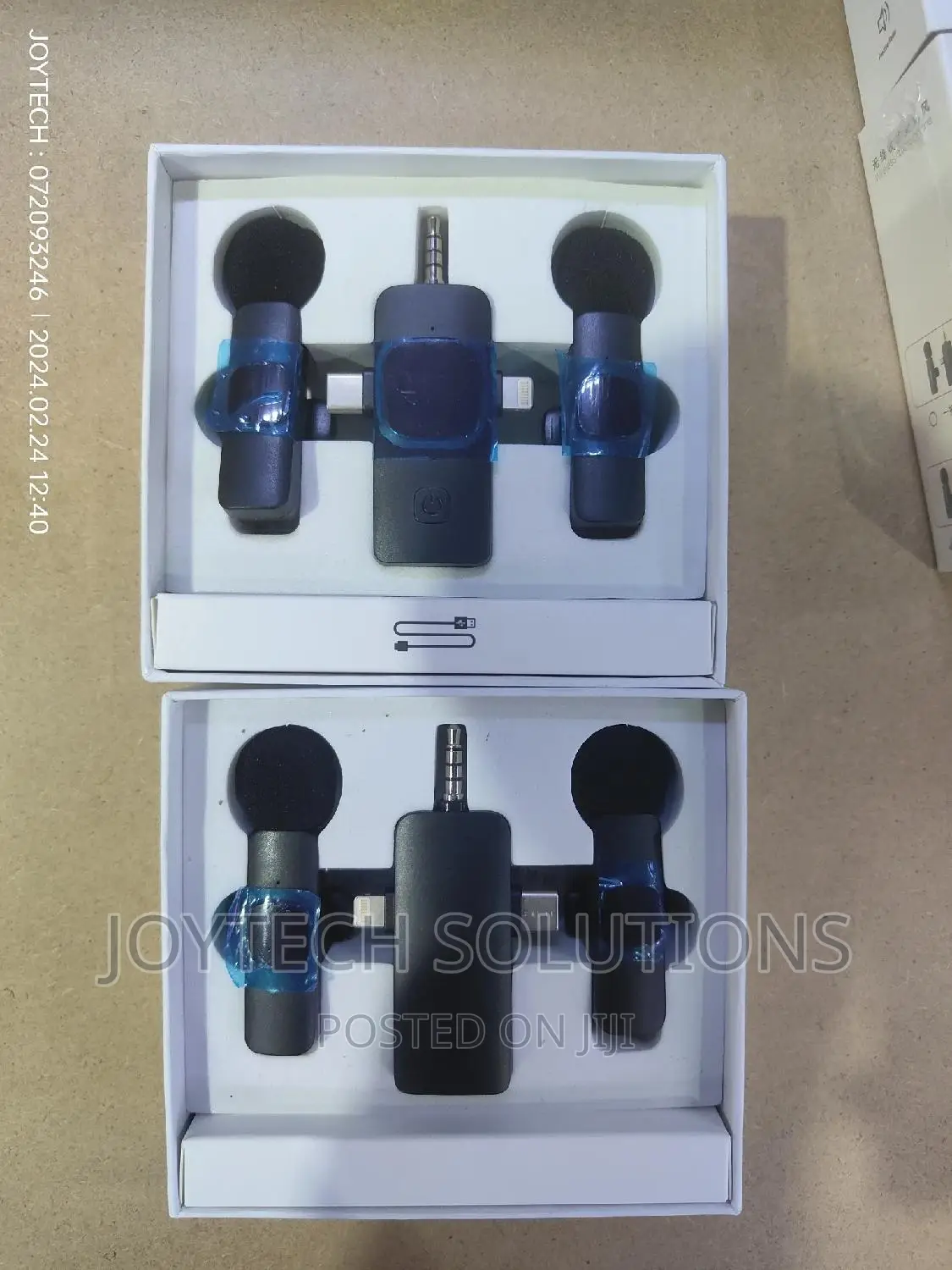 iPhone Wireless Lapel Microphone.Also Type C, Android,Camera