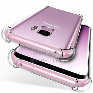 Clear Soft Tpu Case With 4 Corners Samsung GALAXY S9+ / S9 P