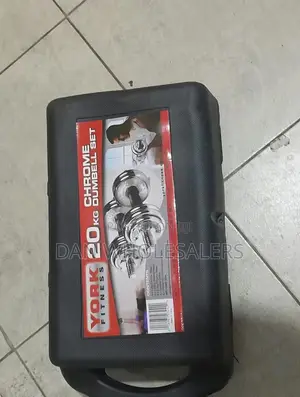 20 Kg Adjustable Chrome Dumbbells