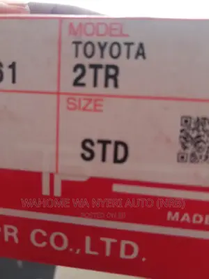 Toyota Hiace Piston Rings 2TR Engine