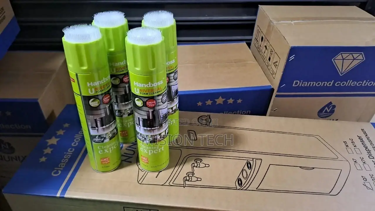 Hand Boss Printers Foam Cleaner