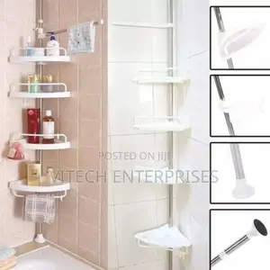 Multifunctional Telescopic Bathroom Corner Rack