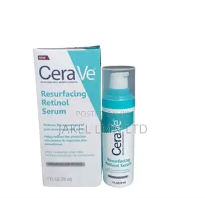 Cerave Resurfacing RETINOL Face Serum.