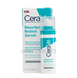 Cerave Resurfacing RETINOL Face Serum.