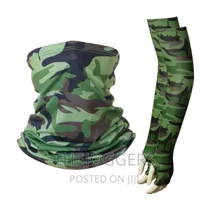 Multicolored Set Sleeves for Sports Jungle Green