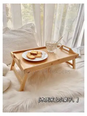 *Foldable Bamboo Bed Tray*