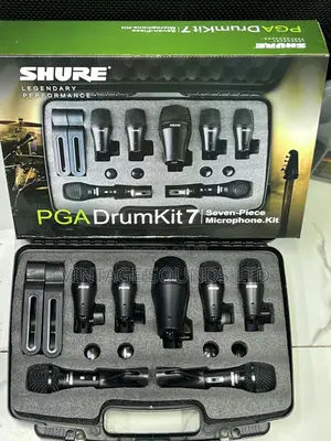 Shure Pgadrumkit7 7pc Drumkit Pga52, 57, 56(X3), 81(X2)