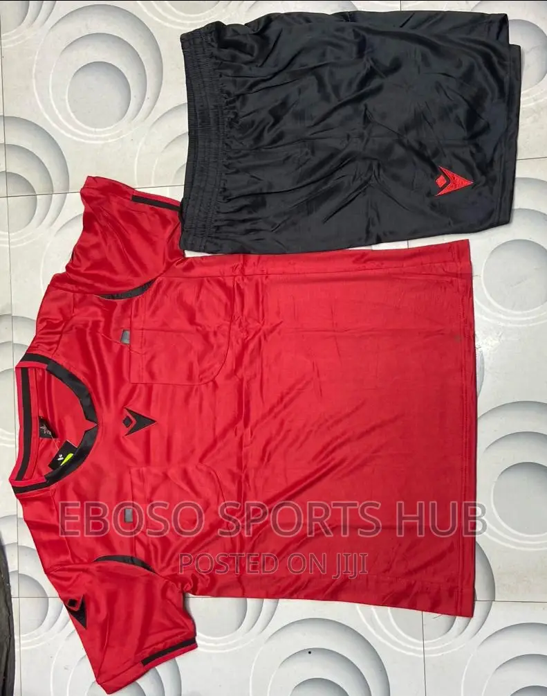 Red Imported Referee Jerseys