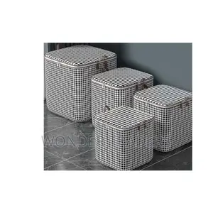 Foldable And Multi Functional Quilted Storage Bag