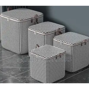 Foldable And Multi Functional Quilted Storage Bag