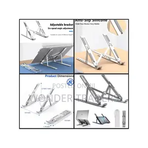 Portable Aluminum Laptop/Notebook/iPad Stand*