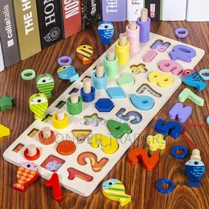 Montessori Maths Educational Wooden Toys