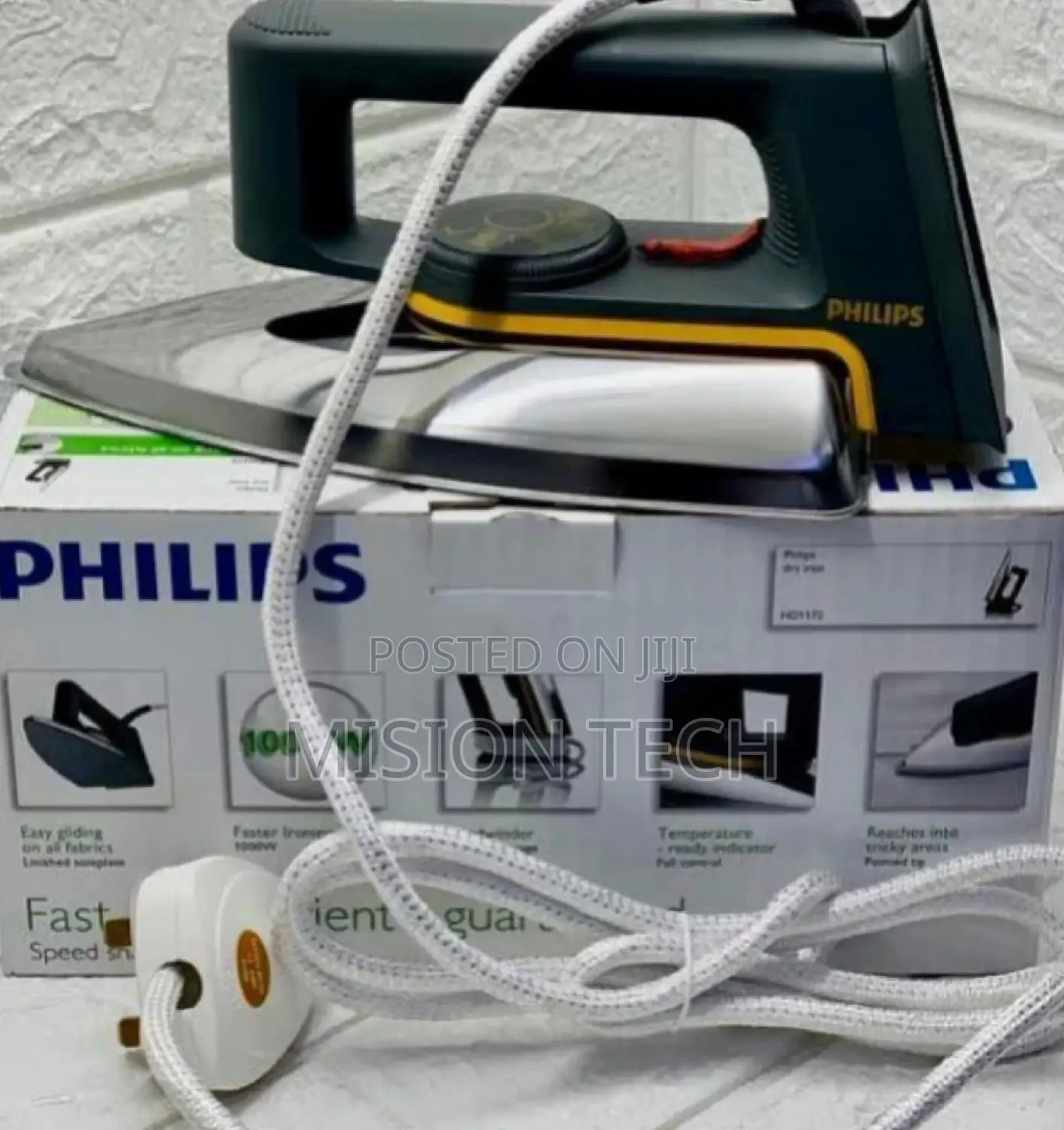1000watts Philips Dry Iron Box