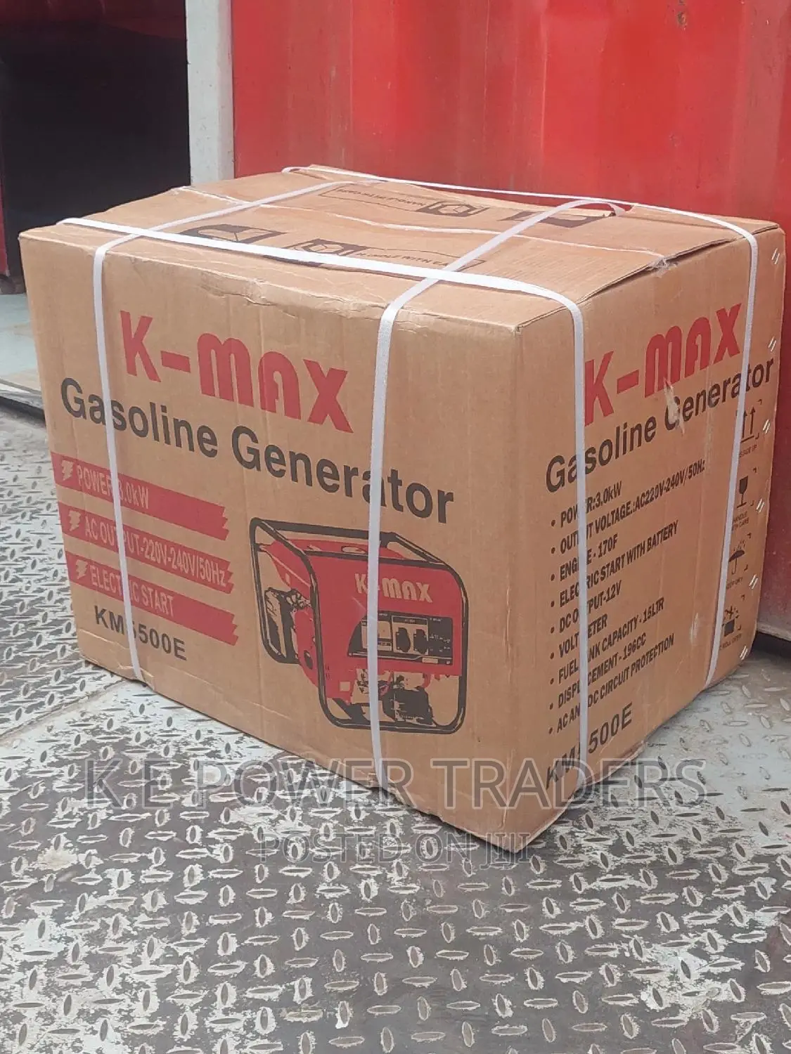 Kmax Generator 3kva