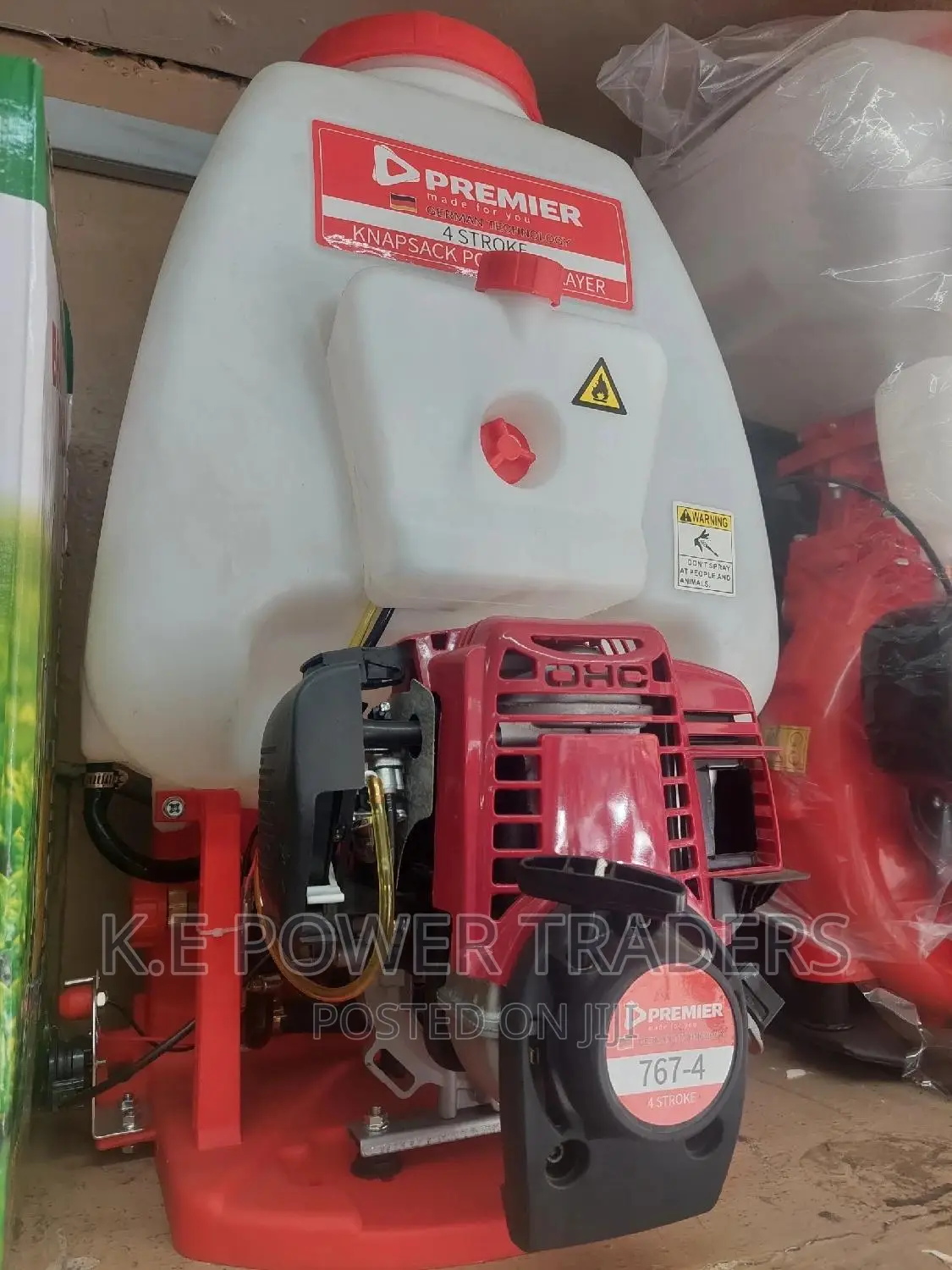 Farming 4 Stroke Engine Knapsack Sprayer