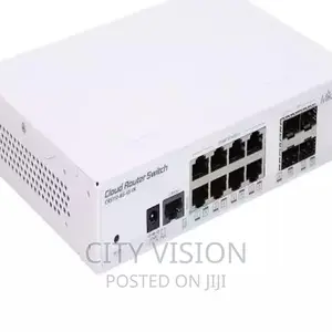 Mikrotik CRS112 Gigabit Ethernet Smart Switch!! 4× SFP ✓°^