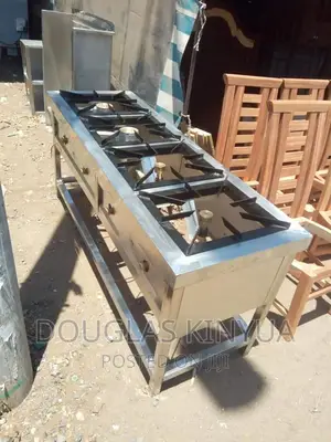 Ss Commercial Gas Cooker 4burners: