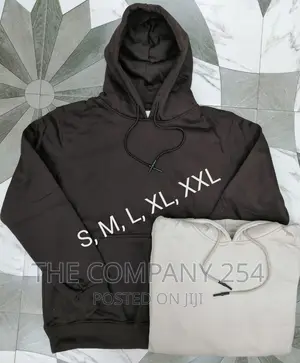 Plain Zipper Unisex Warm Fuzzy Heavy Hoodies Available