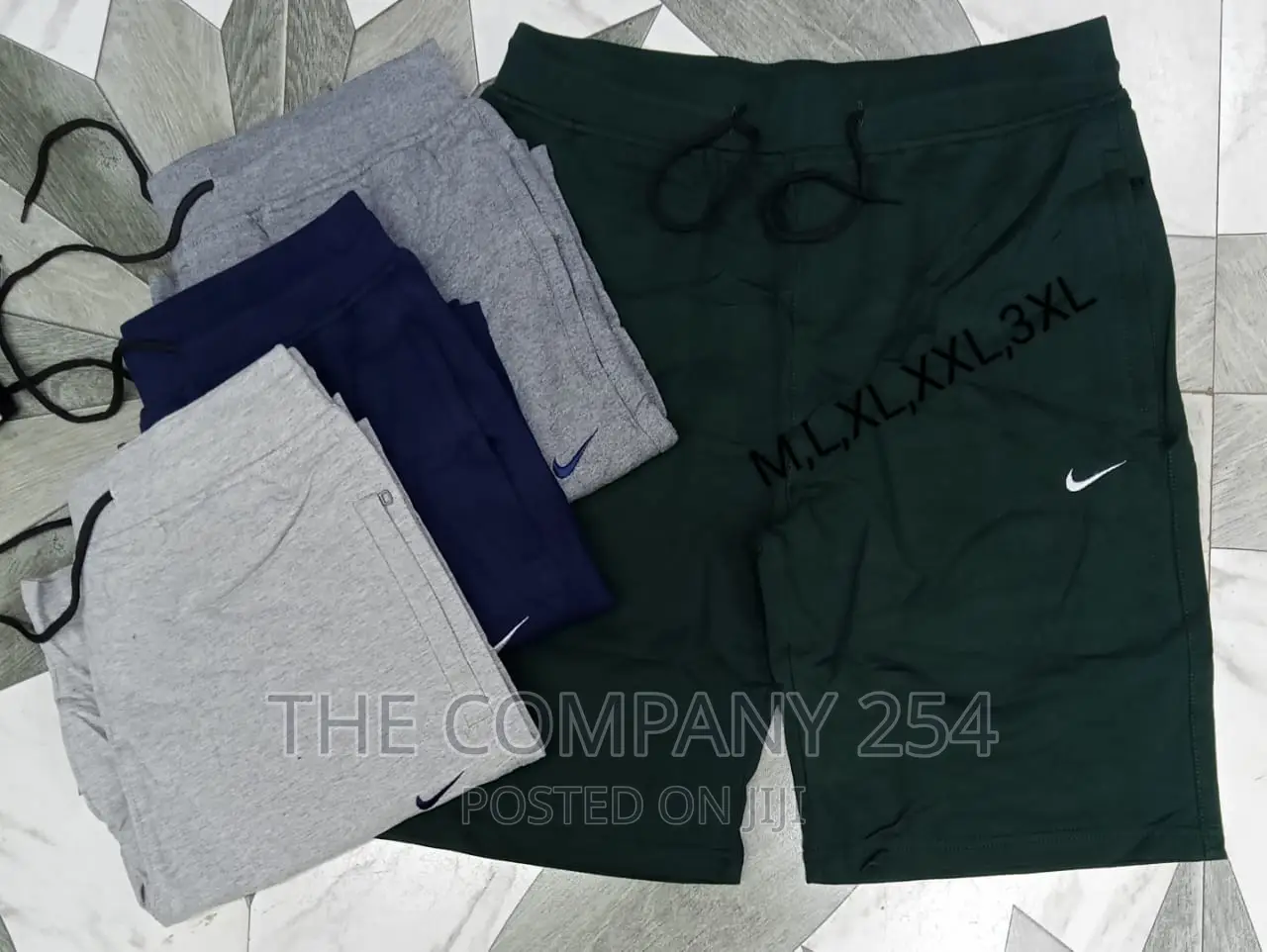 Unisex Assorted Designer Cotton Sweatshorts 1500ksh