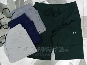 Unisex Assorted Designer Cotton Sweatshorts 1500ksh