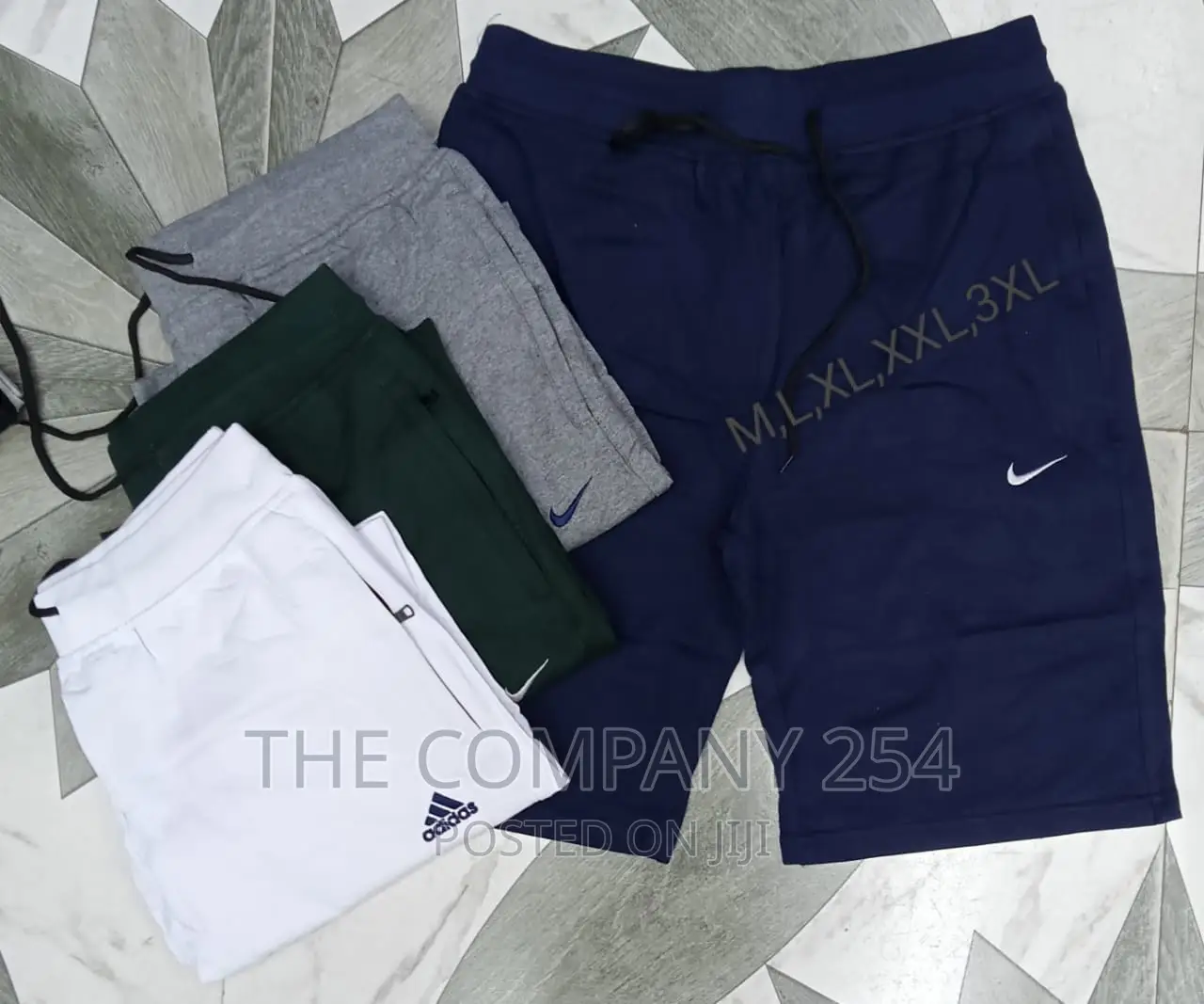 Unisex Assorted Designer Cotton Sweatshorts 1500ksh