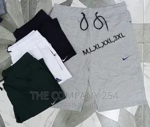 Unisex Assorted Designer Cotton Sweatshorts 1500ksh