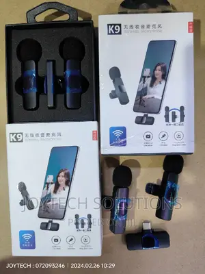 Dual Type C Lavalier Wireless Microphone. Wireless Mic.