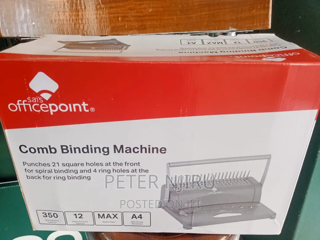 Office Point Comb Binder