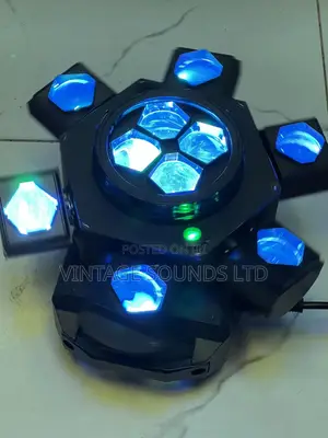 Dj Lights 6 Arm Bee Eyes Led Beam Moving Head Light