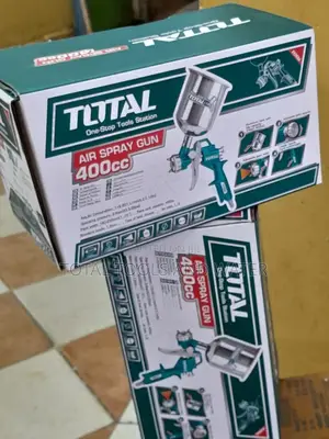 Total Air Spraying Gun 400cc With Viscosity Cup,Control Knob
