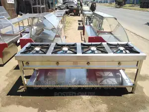 Stainless Steel Commercial Gas Cooker ( High Pressure).