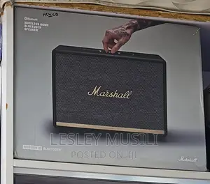 Marshall Woburn II Wireless Bluetooth Speaker, Black,