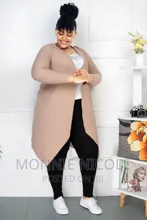 Beige Kimono Sweater.