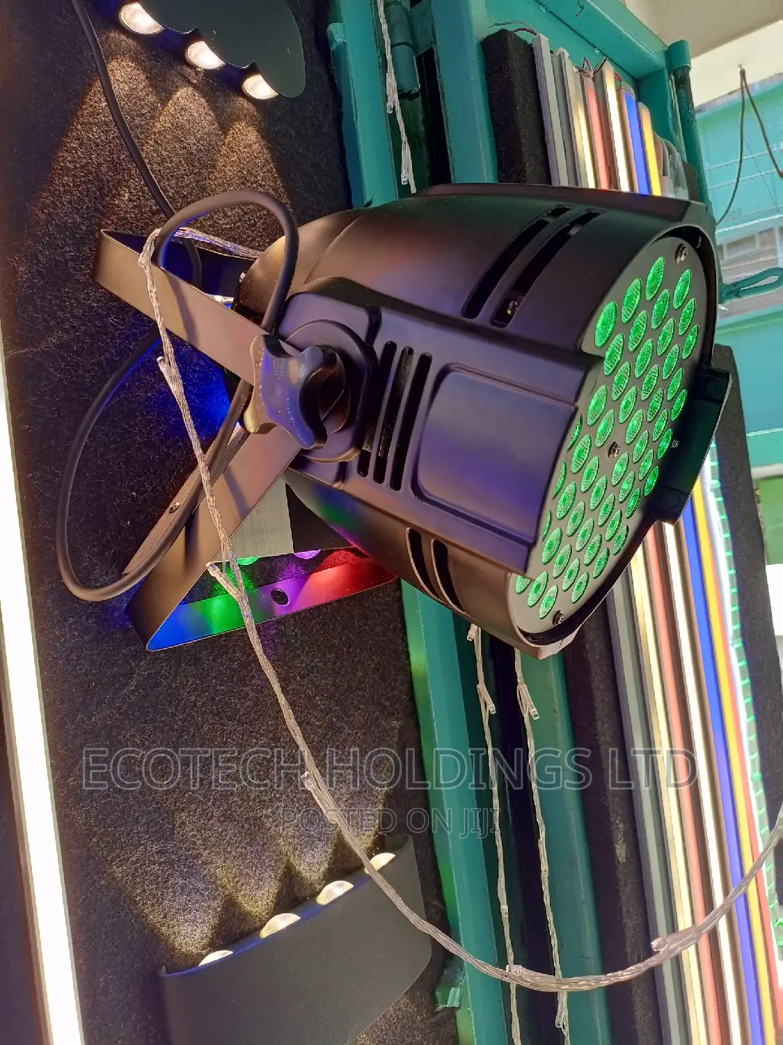 Multicolor Stage Lights With Remote.