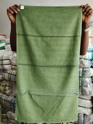 Green Coloured Saloon Towel