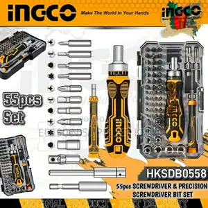Ingco Precision Screwdrivers Set 55pcs Heavy Duty Tips