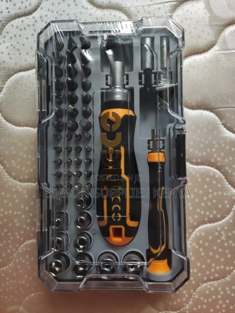 Ingco Precision Screwdrivers Set 55pcs Heavy Duty Tips