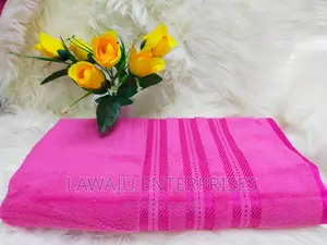 Pink Heavy Cotton Towel