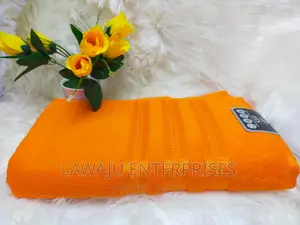 Orange Heavy Cotton Towel