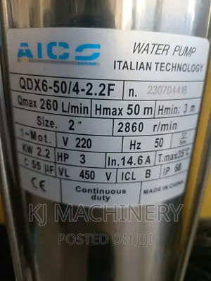Aico Submersible Pump Heavy Duty Water Pump