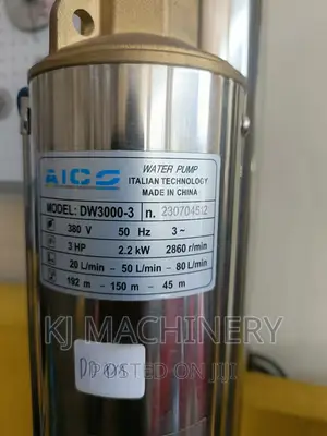 Aico Electric Submersible Water Pumps Single -Three Phase
