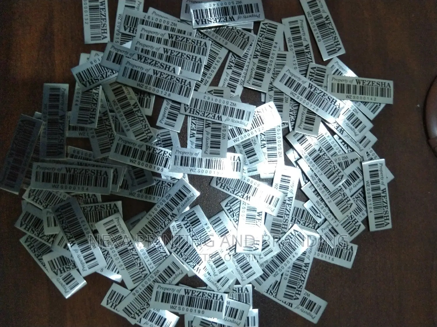 Easy Self Install Asset Tags