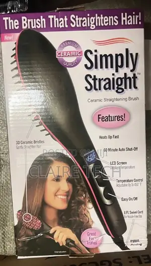 Travel Hair Straightener Electric Comb