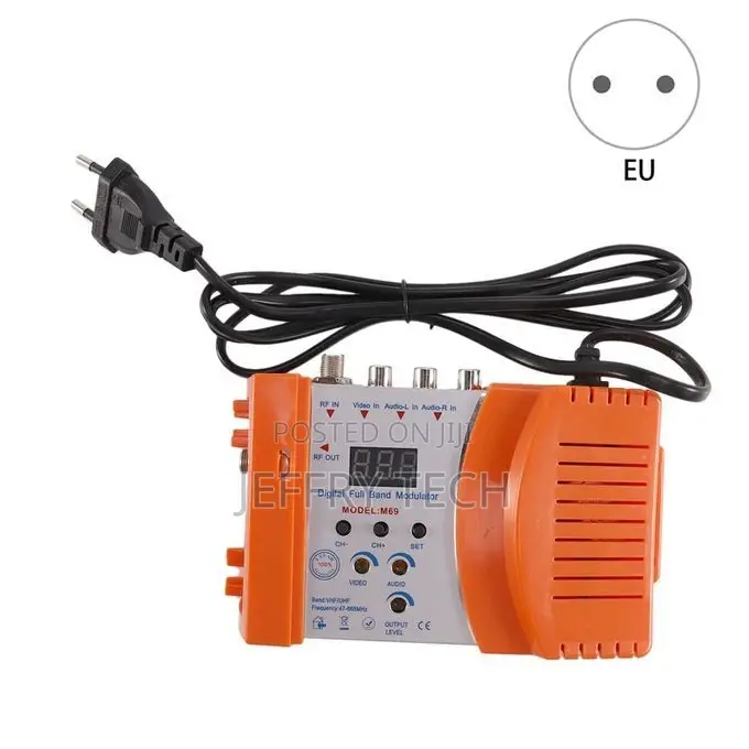M69 Professional Digital VHF Uhf RF Modulator AV