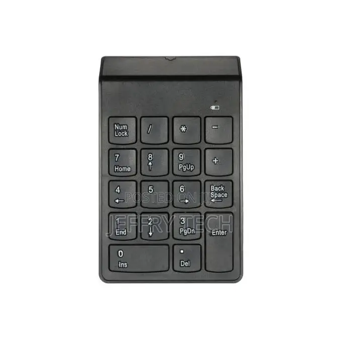 2.4G USB Numeric Keypad Wireless Number Pad 18